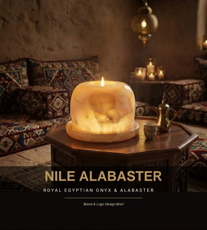 HANDCARVED TREASURES, FOREVER YOURS NILE ALABASTER