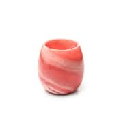 Colored Alabaster Candle Holder