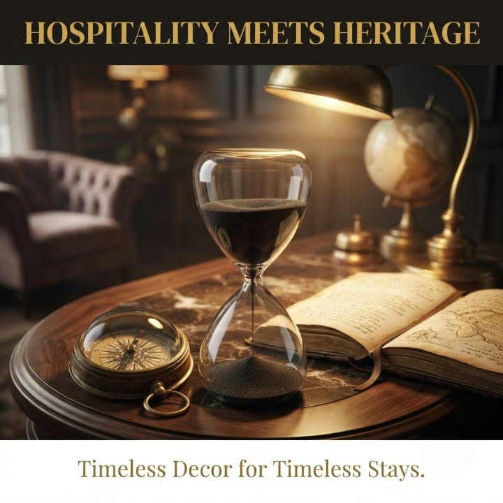 The Executive Hourglass — Handcrafted Egyptian Alabaster Sand Timer for the Modern Boardroom