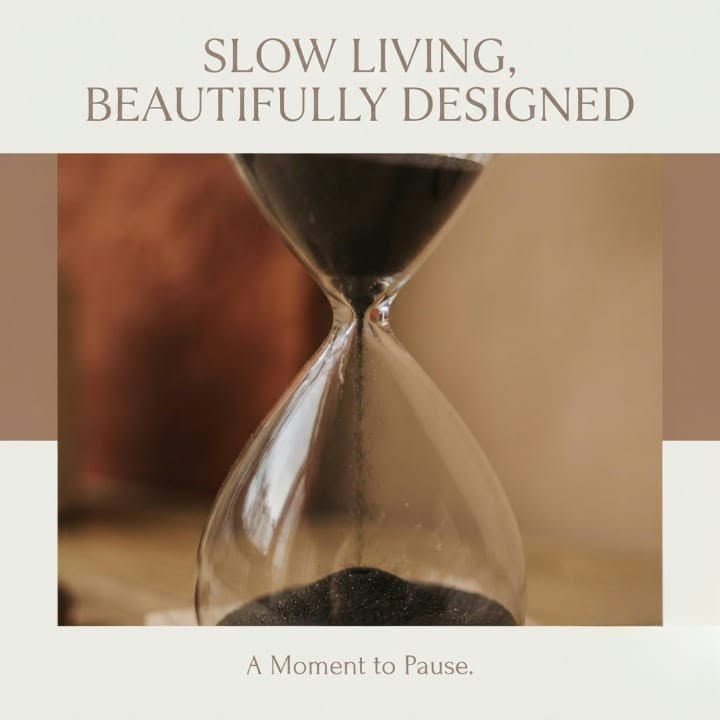 Luxury Black Sand Hourglass | 30-Minute Focus Timer | Wood Base
