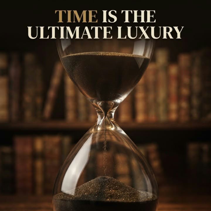 The Executive Hourglass — Handcrafted Egyptian Alabaster Sand Timer for the Modern Boardroom