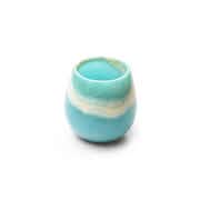 Colored Alabaster Candle Holder