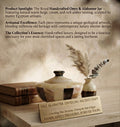 The Pharaoh's Crown Alabaster Jar — Hand-Carved Egyptian Stone