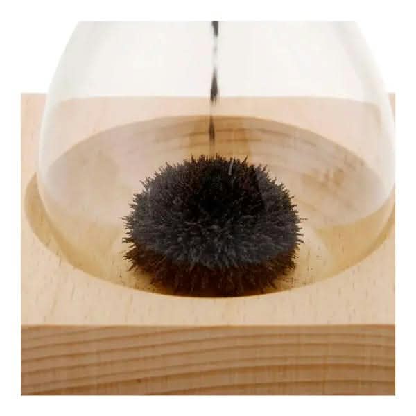 Luxury Magnetic Hourglass Timer – Handcrafted Wooden Base Art Piece for Office & Home Decor
