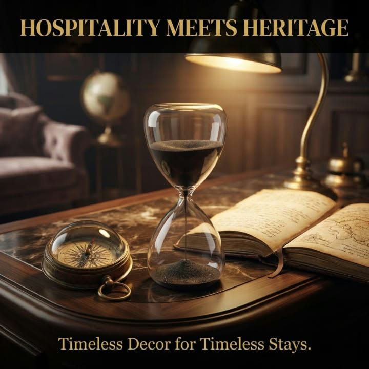 The Executive Hourglass — Handcrafted Egyptian Alabaster Sand Timer for the Modern Boardroom