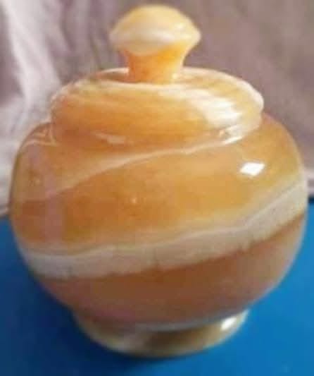 The Pharaoh’s Vault Alabaster Jar | Hand-Carved Heritage Decor