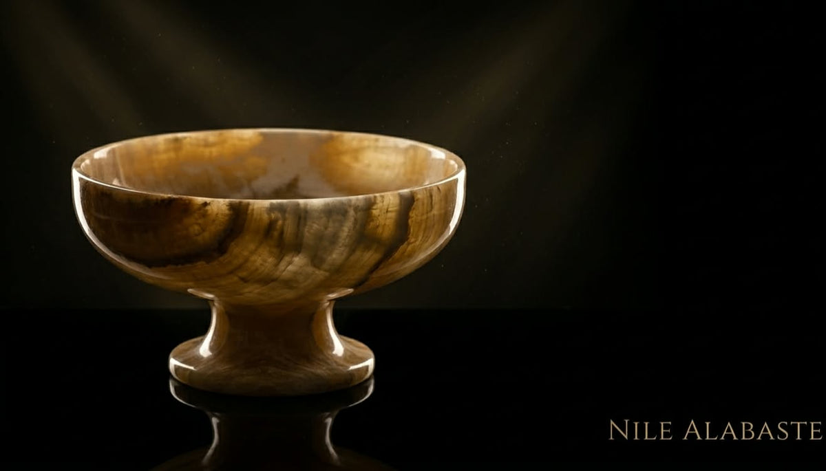 Hand-Carved Egyptian Onyx