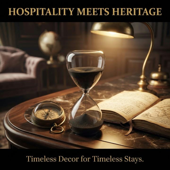 The Executive Hourglass — Handcrafted Egyptian Alabaster Sand Timer for the Modern Boardroom