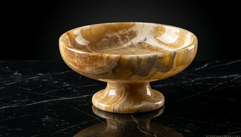 Hand-Carved Egyptian Onyx